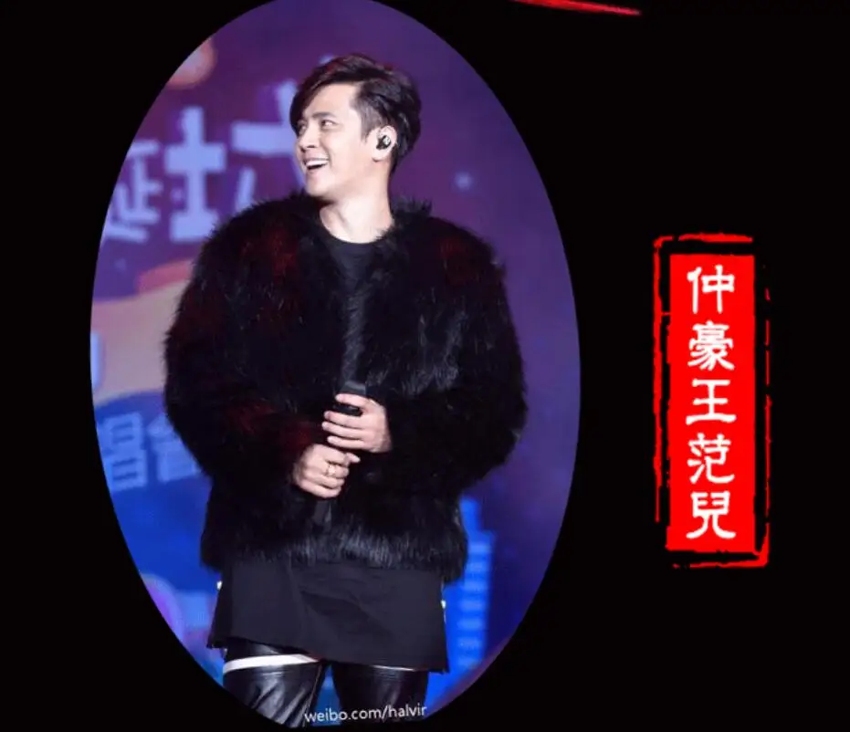 

Autumn And S-3xl Winter New Short Star Singer With The Imitation Fox Fur Coat Jacket Plush Stage Men's Clothing