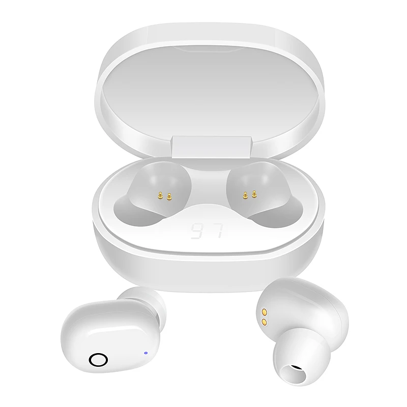 Ralyin True беспроводные наушники Bluetooth 5,0 наушники IPX5 защита от пота 16 часов воспроизведения с беспроводной зарядкой Caseb HD стерео