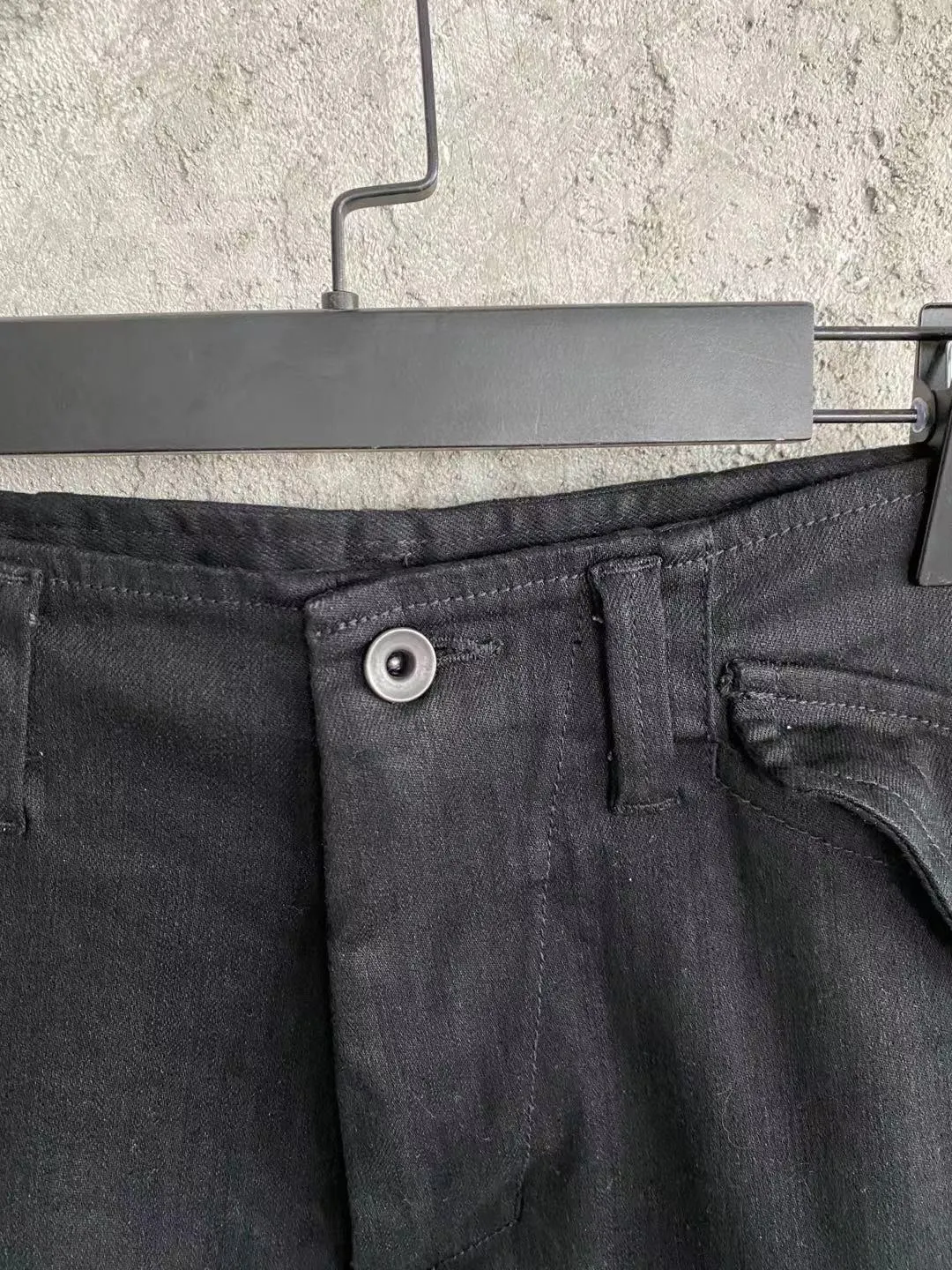 Мужские уличные джинсы с большими боковыми карманами и поясом | Мужская одежда