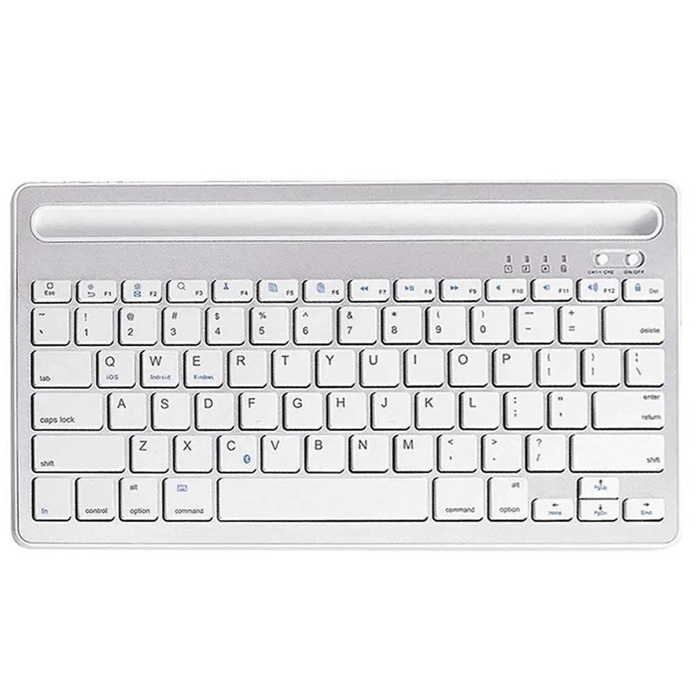 

Rechargeable Wireless Bluetooth Keyboard Dual-channel Keyboard