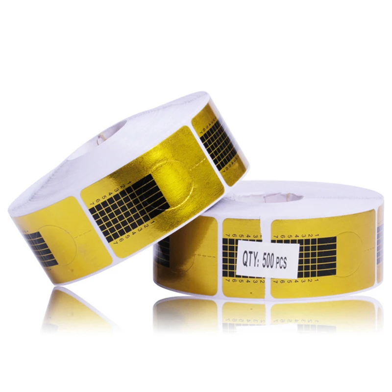 500 шт. форма для французского маникюра акриловый УФ гель наращивания гелевая