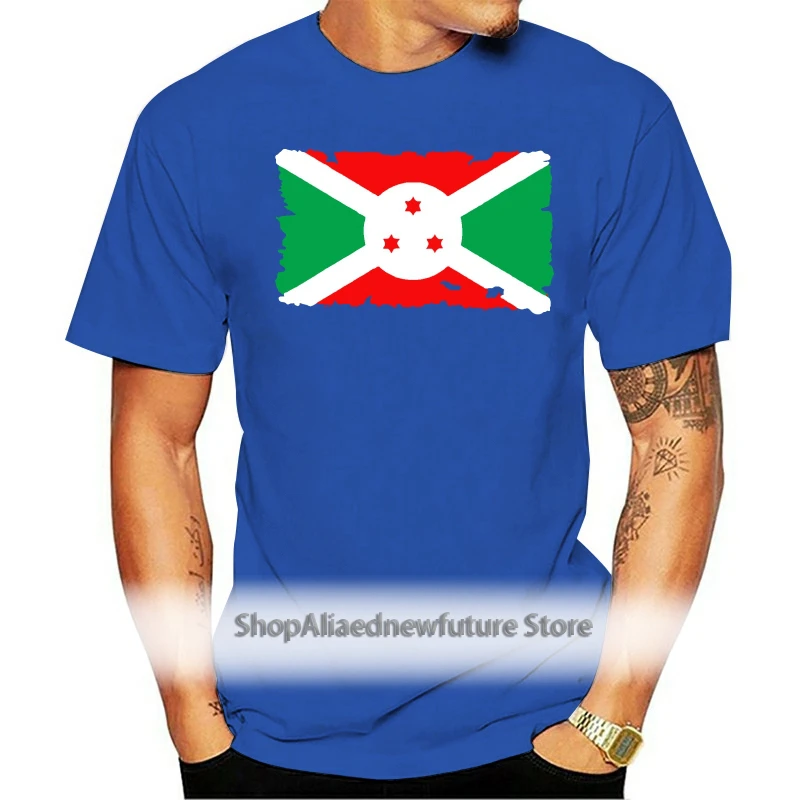 

Burundi Flag Mens T-Shirt - Gitega - Country - Africa - Flags - Travel - Gift