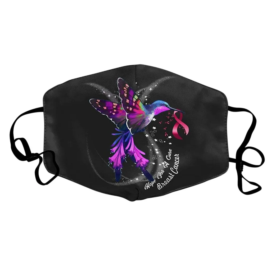 

New Women Reusable Mouth Face Covers Windproof Printed Cotton Fabric Adult PM 2.5 Mouth Covers Party Cosplay Washable Dropship