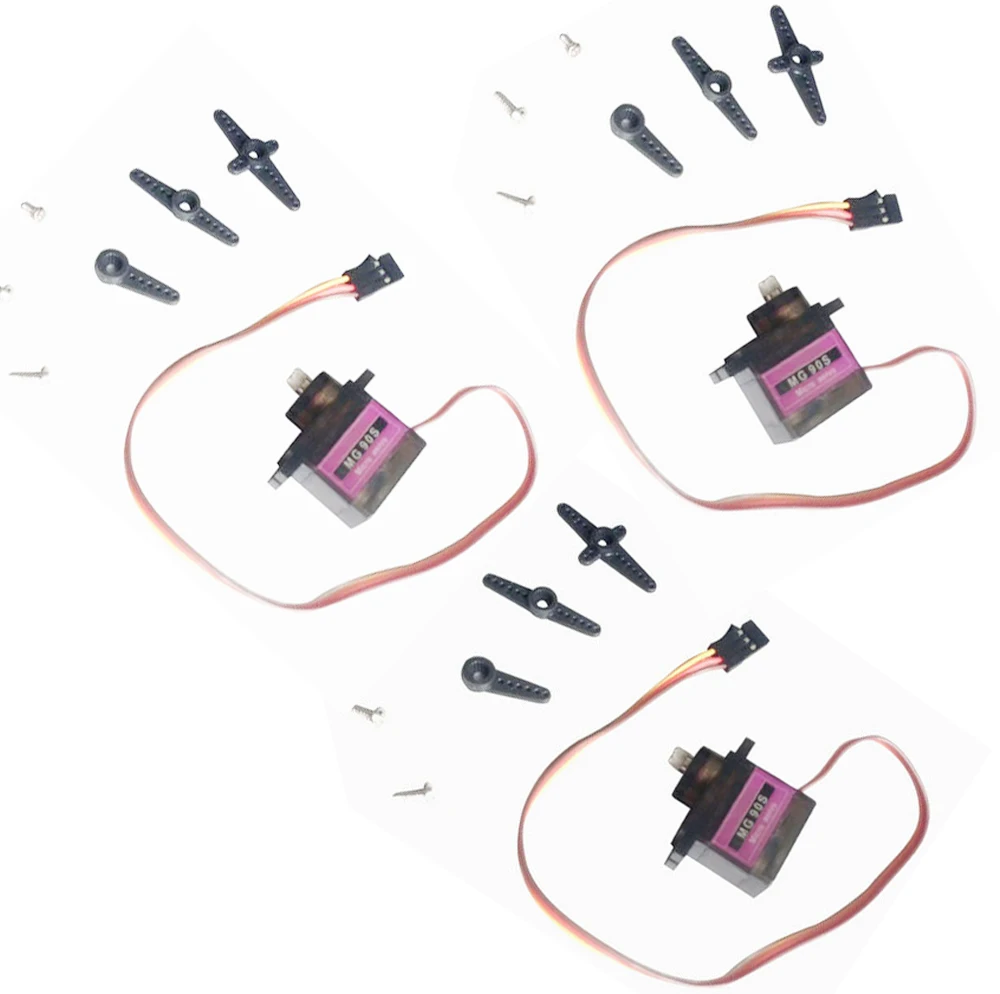 MG90S металлическая шестерня 9g сервопривод micro SG90 Для робота Rc вертолет самолет