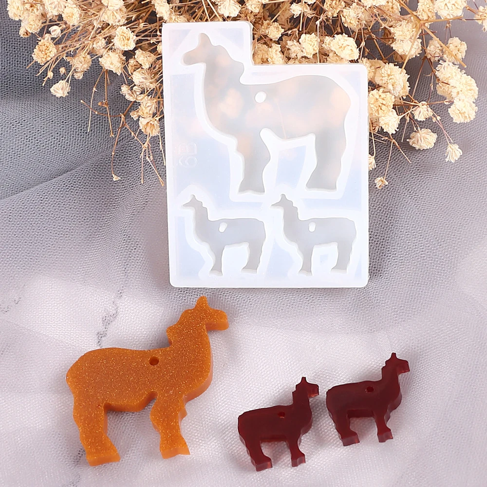 3 шт слон цыпленок животное силиконовые брелки формы брелок кулон глина DIY