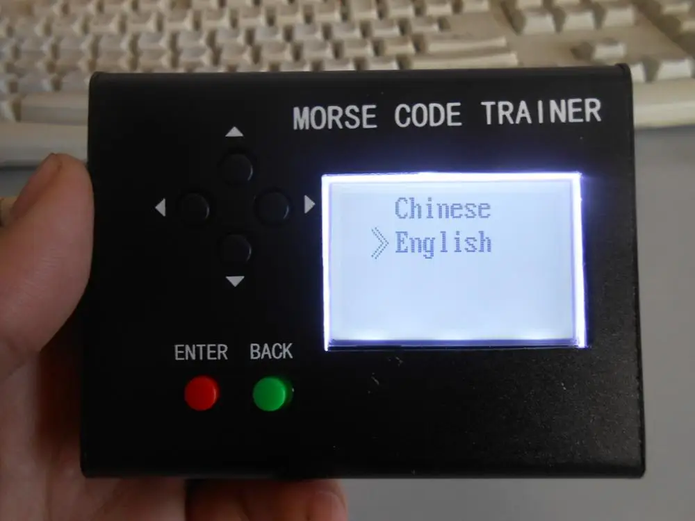 ЖК-дисплей Морзе код CW тренажер любительская радиостанция Морсе Коротковолновая