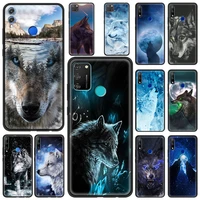 silicone soft phone case cover for honor 8x 9x 10 lite 20 30 pro 20e 20s6 15 30i play 9a luxury shell wolf