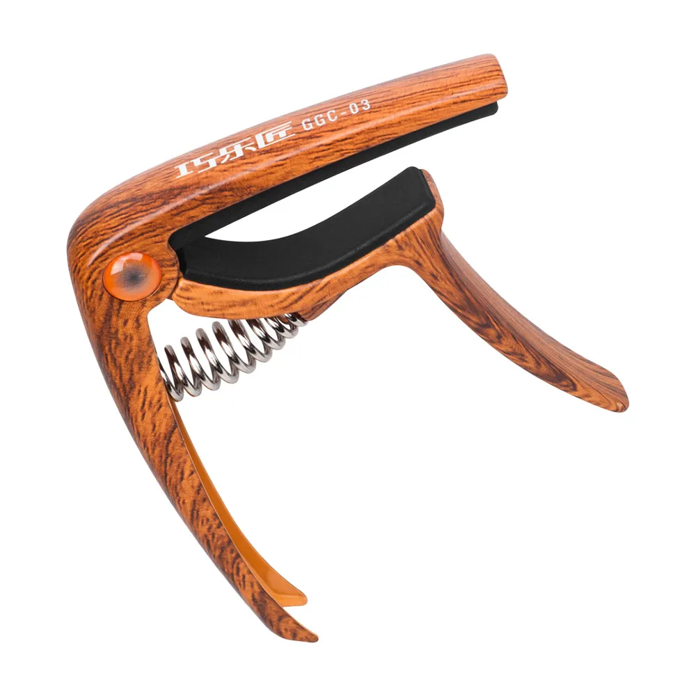 Горячая новинка быстроразъемный зажим для гитары Capo из цинкового сплава с