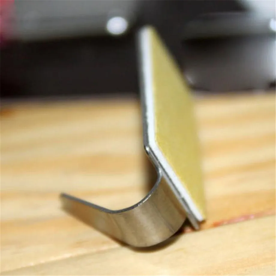 

DIVV 6Pcs Hooks Self Adhesive Home Kitchen Wall Door Stainless Steel Holder Hook Hanger Hooks For Hanging Dropshipping M925