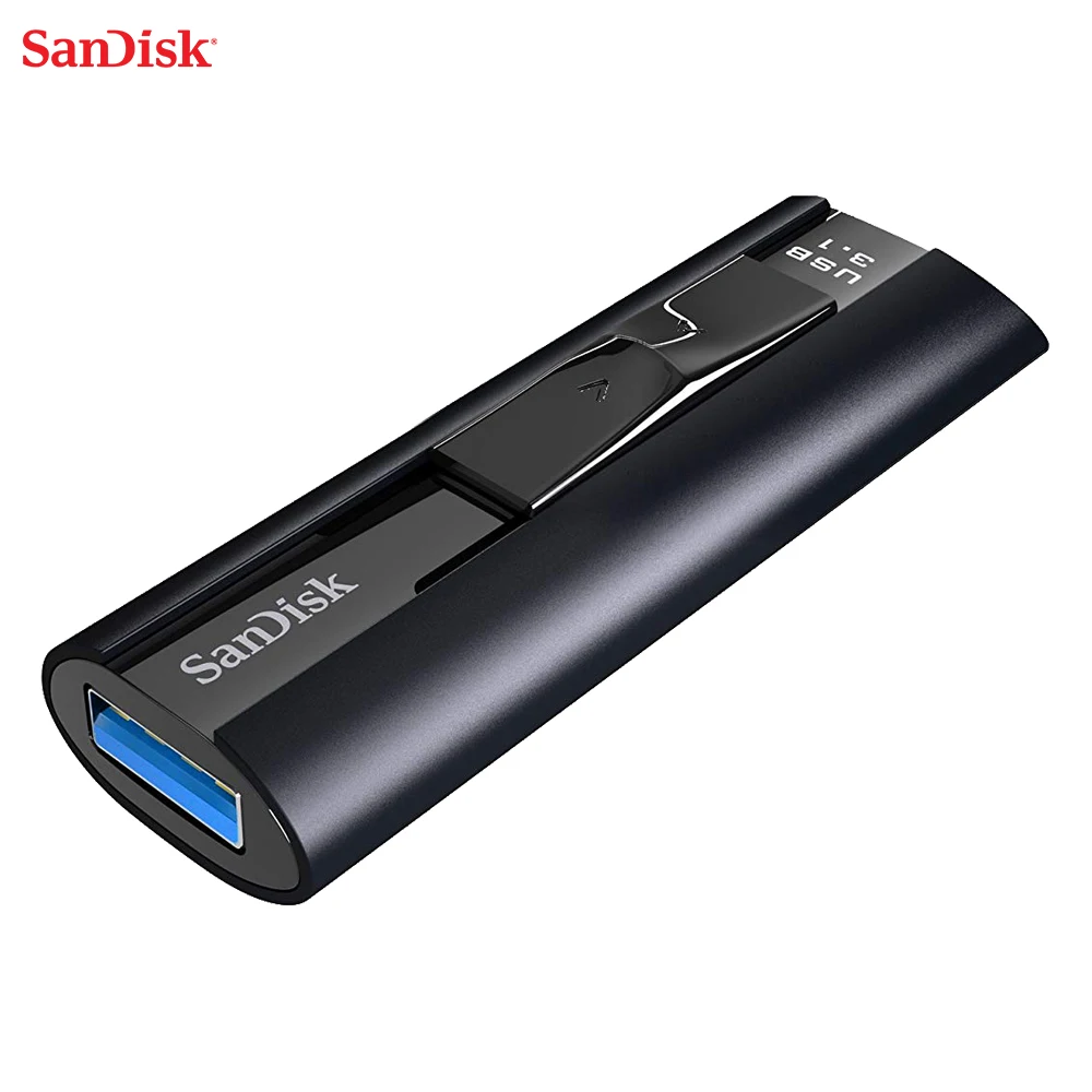 SanDisk Extreme PRO твердотельный USB 3 1 флеш-накопитель 128 ГБ 256 420 МБ/с./с Флешка карта