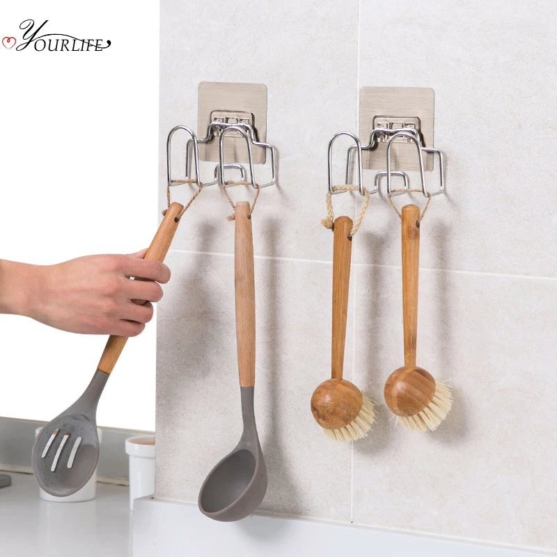 Настенный держатель крышки кастрюли OYOURLIFE из нержавеющей стали