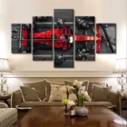Модульные картины HD с принтом, 5 панелей, роскошный автомобильный постер, Картина на холсте, настенное искусство, рама, украшение для дома, комнаты