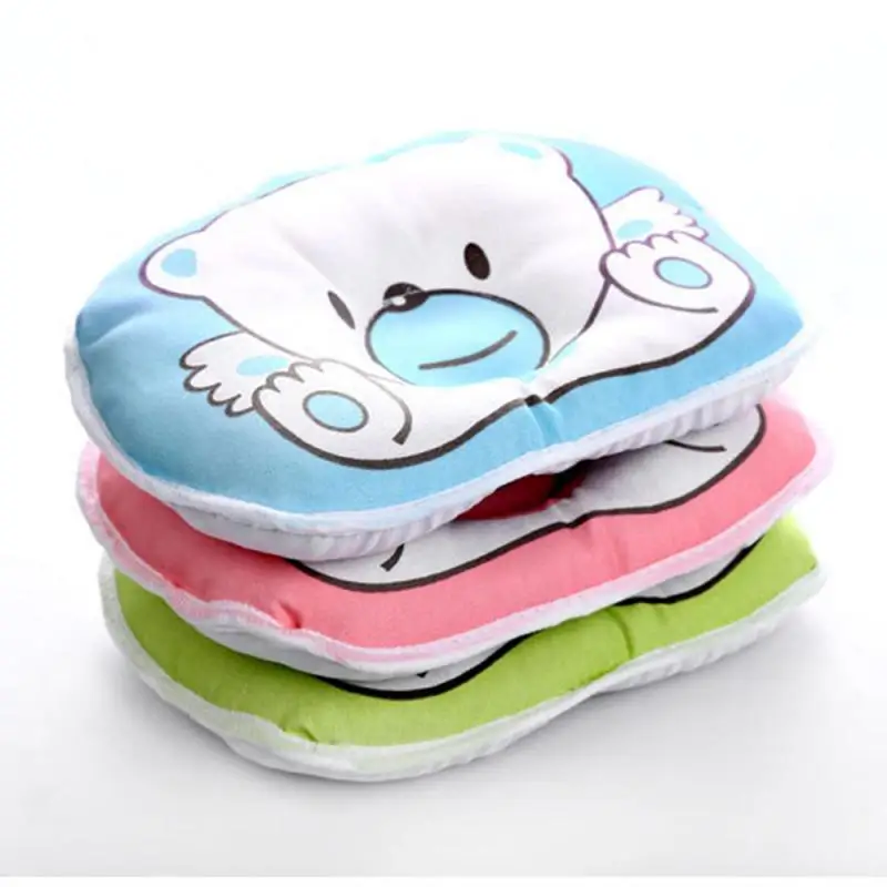 

2022 Newest Newborn Toddler Infant Baby Anti Roll Sleep Pillow Babies Positioner Prevent Flat Head Cushion Cute Car Bed Pillows