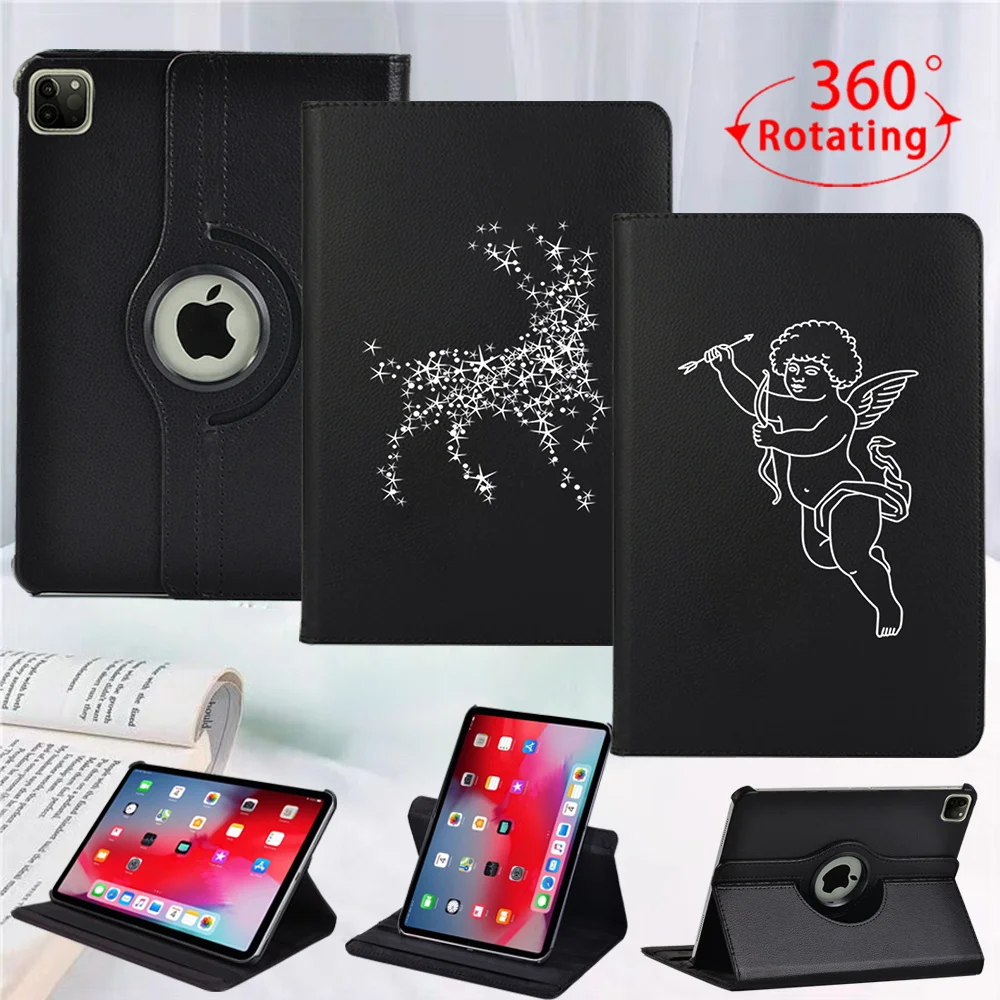 

For Apple IPad Pro 11" 1st/2nd Gen / IPad Pro (2015) 9.7"/ Pro (2017) 10.5" 360 Degree Rotating Leather Smart Tablet Cover Case