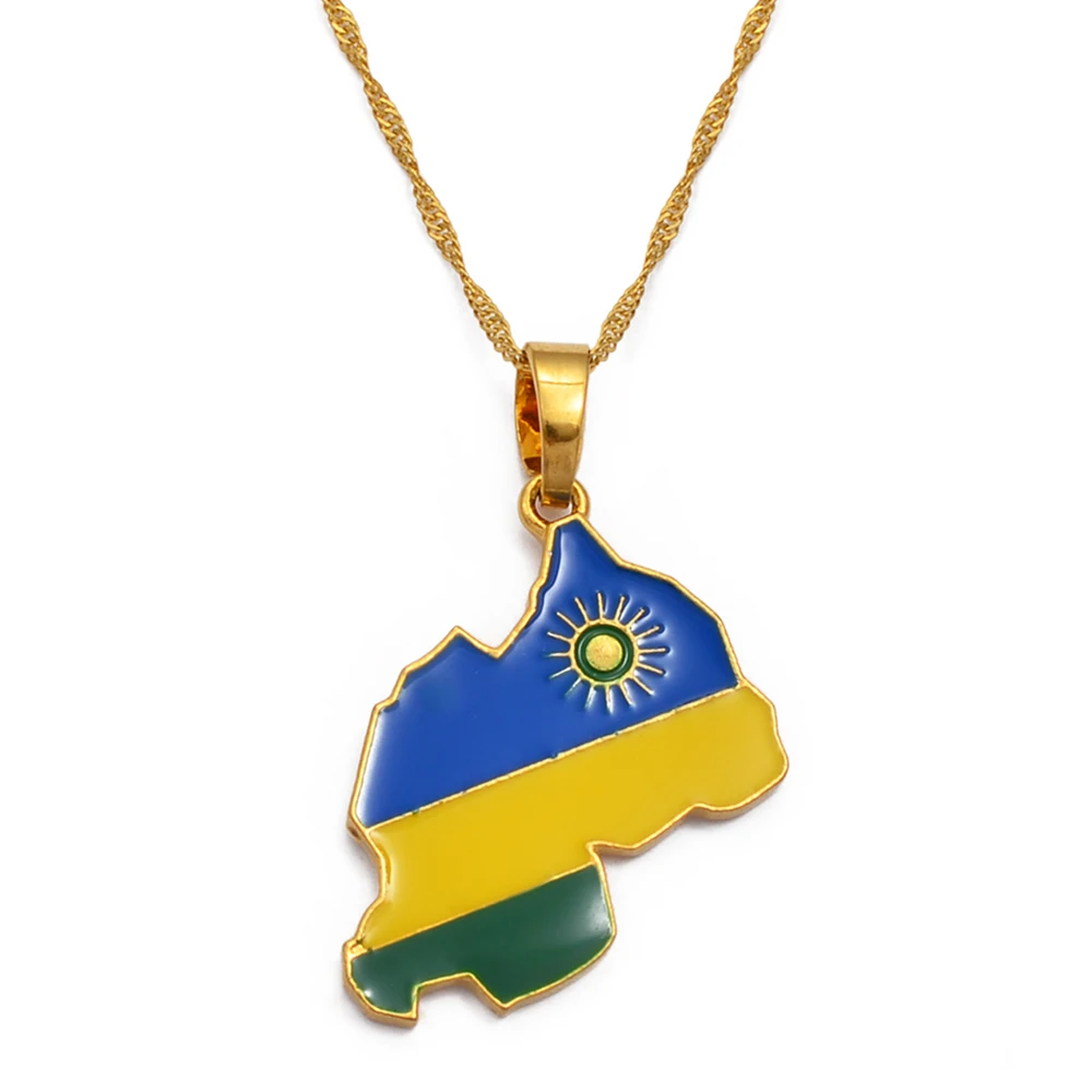 Ожерелье с подвеской в виде флага рудины #080306 | Украшения и аксессуары