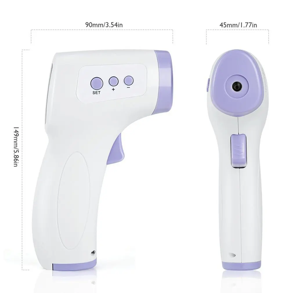 

Non-contact Infrared Laser Forehead Temperature Tool for Adult Child Digital Temperature Monitor Alarm
