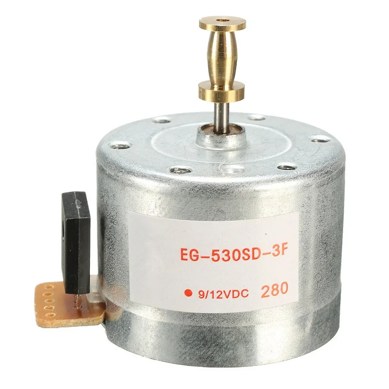 XNEMON монтажными отверстиями 25 мм DC9 12V 3 Скорость 33/45 78 оборотов в минуту горячая
