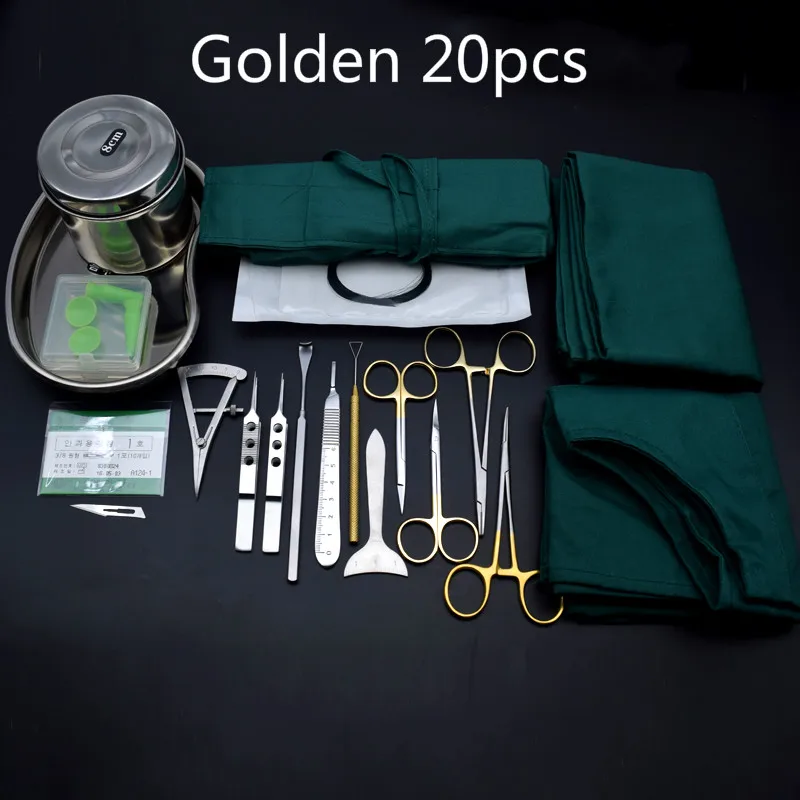 

Double eyelid bag design surgical tools cosmetic plastic ophthalmic instruments cotton surgical bag cloth towel
