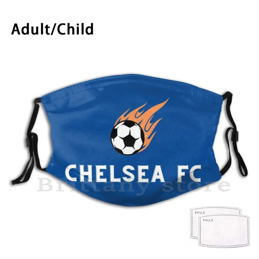 2020 г. Лиги евро многоразовые фильтры Pm2.5 маска для лица футбольные английские