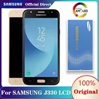 Оригинальный 5,0 ''Super AMOLED ЖК-дисплей дигитайзер Замена для Samsung Galaxy J3 2017 J330 J330F J3 Pro запасные части