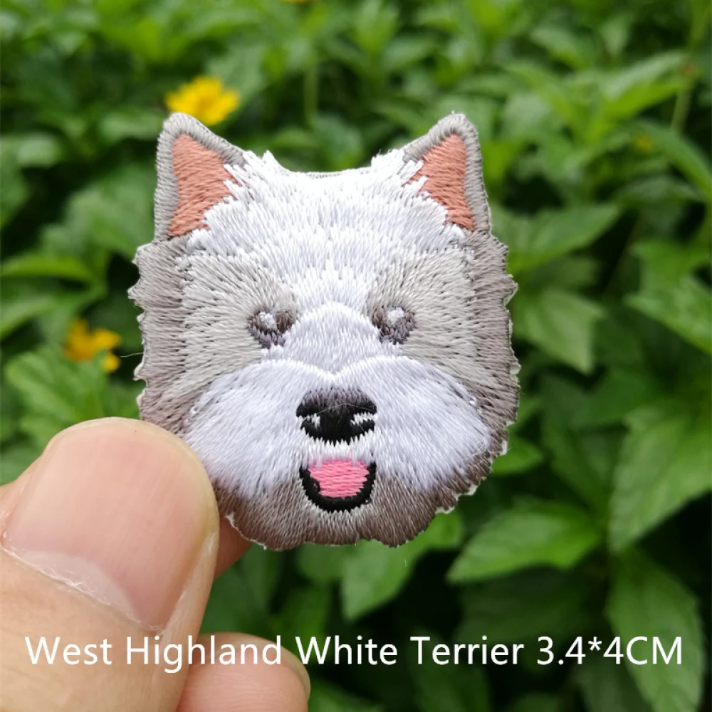 Мультяшная собака вышивка нашивка тканевые аксессуары мультфильм детское