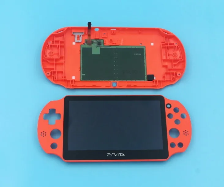 Оригинальный ЖК дисплей с рамкой и задней крышкой корпуса для ps vita psvita psv 2000