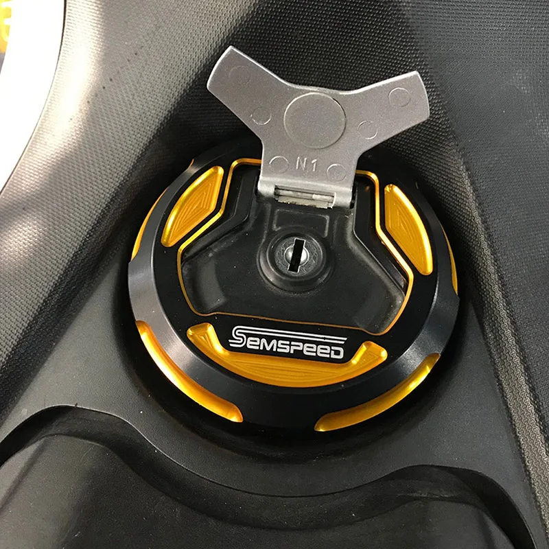 Крышка мотоциклетного масляного бака для YAMAHA NMAX 155 150 125 2015 2019 SEMSPEED аксессуары