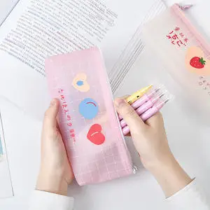 Любовь конфеты молока розовый воздушный шар в виде клубники Карандаш Чехол для