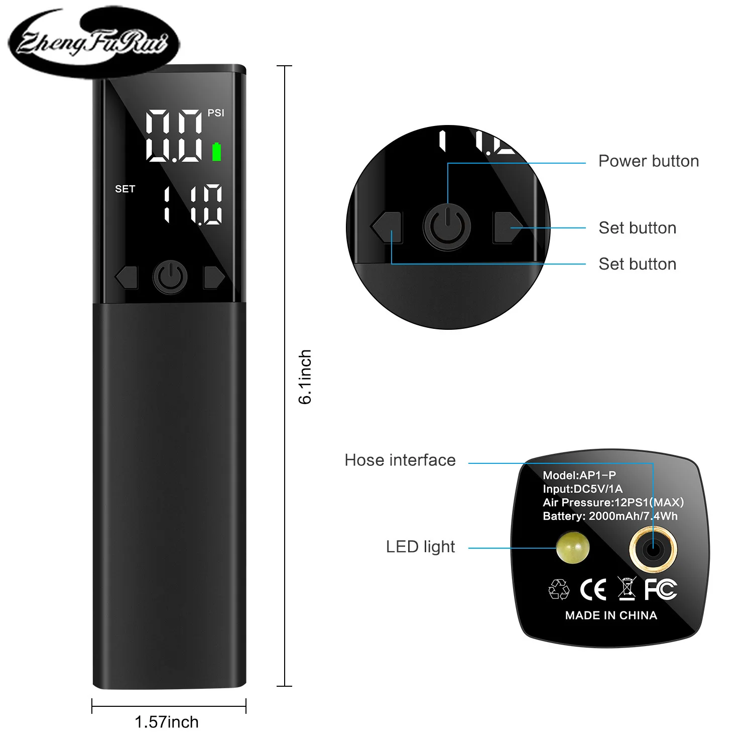 

Воздушный насос для баскетбола, Электрический бытовой многофункциональный беспроводной воздушный насос для игрушек, мячей