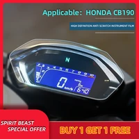 for cb190r cb190x motorcycle speedometer tpu scratch protection film dashboard screen instrument stickers spirit beast