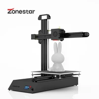 zonestar z6 portable entry class performance fdm 3d printer mini fast easy install high precision ultra silent free ship