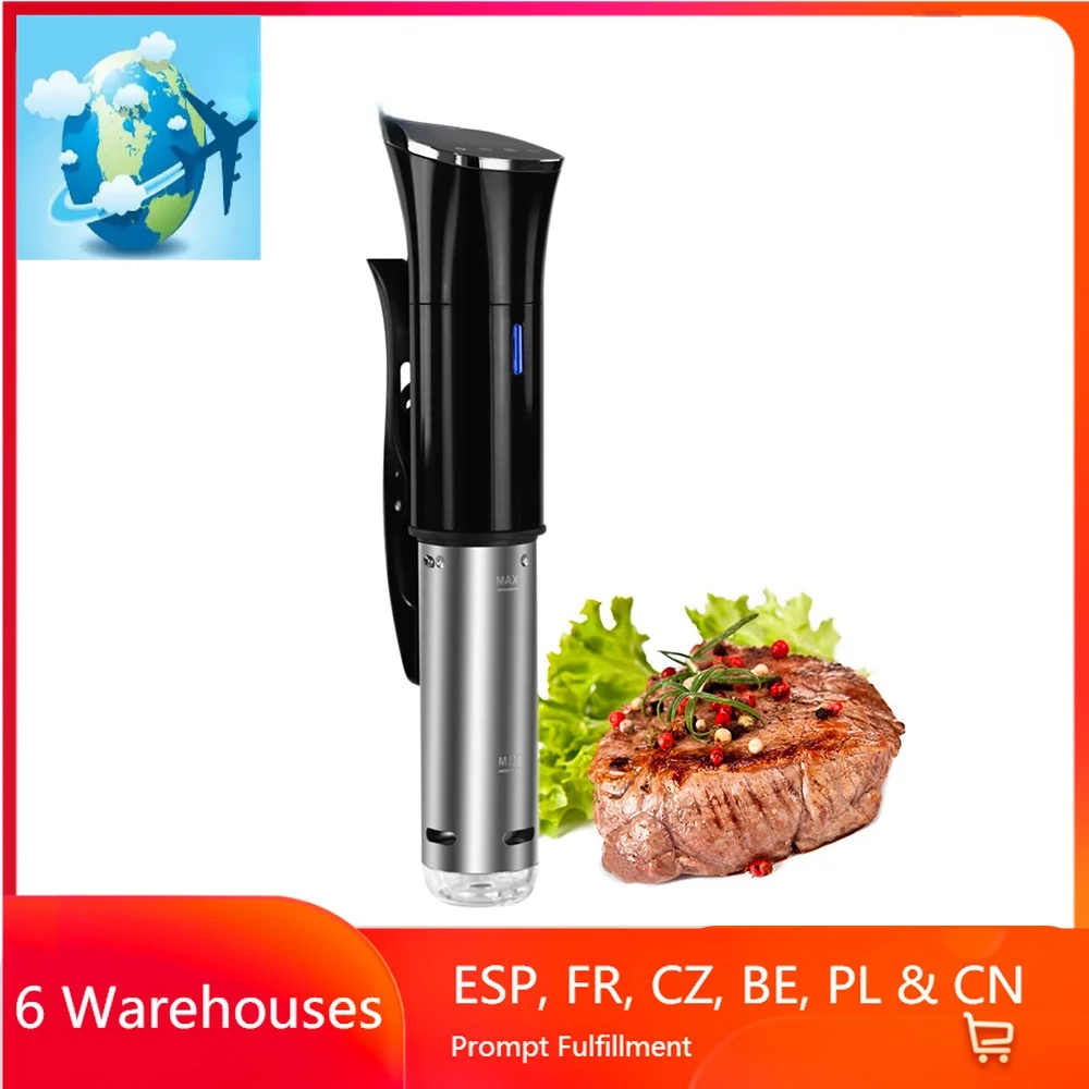 

2nd Generation IPX7 Waterproof Sous Vide Immersion Circulator Vacuum Slow Cooker with LCD Digital Accurate Control