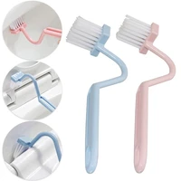 toilet cleaning brush bathroom portable toilet corner brush bending handle curved toilet brushes household cleaning accessories