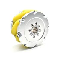 high quality polyurethane mecanum wheel mecanum 152mm 6 inch wheels industrial omni mechanum wheel heavy duty