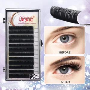 Индивидуальные ресницы для наращивания, изгиб из искусственной норки, BCCCD, толщина 0,03-0,25 мм, Классическая ресницы Maquiagem ресниц