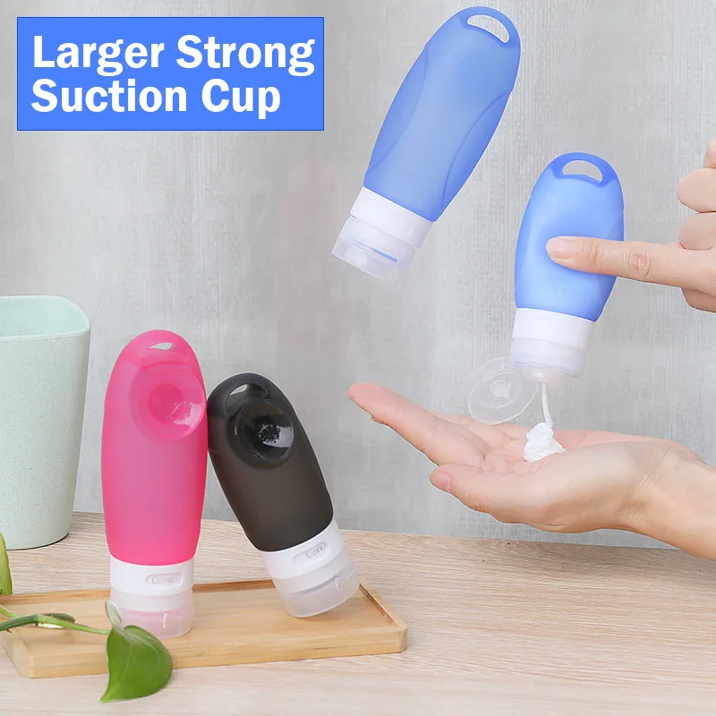 Портативный силиконовый многоразовая бутылка пустые путешествия упаковочный