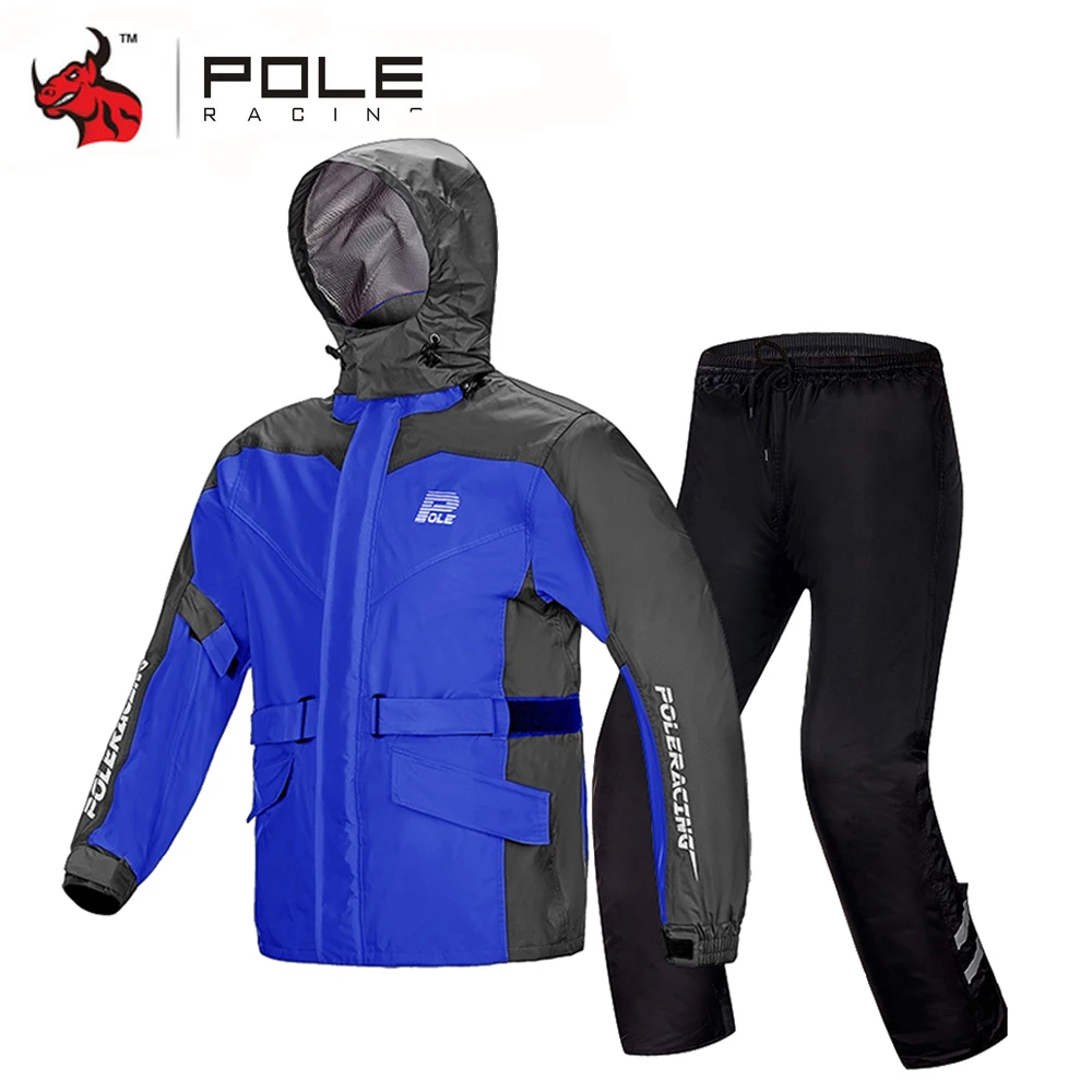 

Водонепроницаемый плащ для мотоцикла и брюки для дождя, пончо для мотоцикла, дождевик для езды на мотоцикле