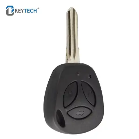 Чехол для автомобильного ключа OkeyTech, 3 кнопки, для Лада, Приора, калина, Веста, гранта