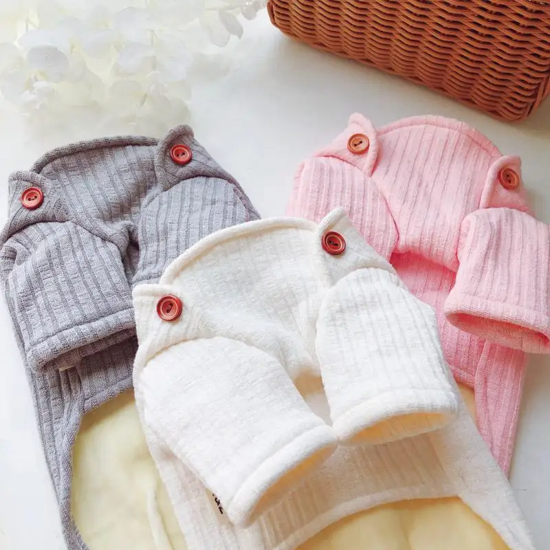 Теплая одежда для собак толстовки маленьких утепленная флисовая рубашка