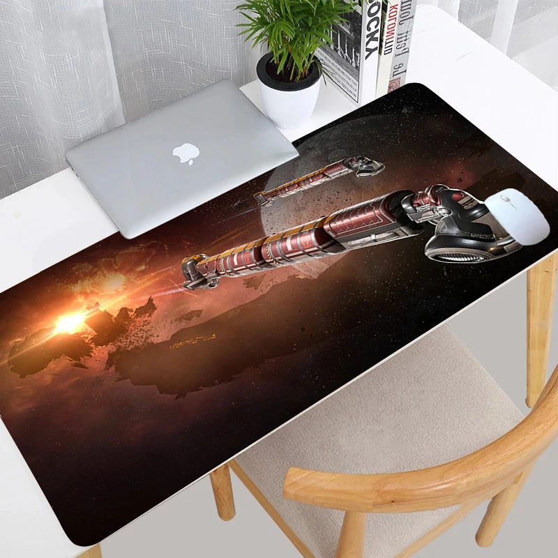 

Компьютерный коврик для мыши, резиновый коврик для мыши в стиле аниме, для геймеров, клавиатуры, стола, украшение стола