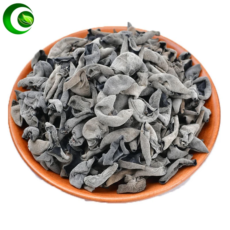 

Organic Dried Black Fungus Natural Dried Mushrooms Wood Ear Auricularia Polytricha Mushroom Edible Hei Mu Er Powder