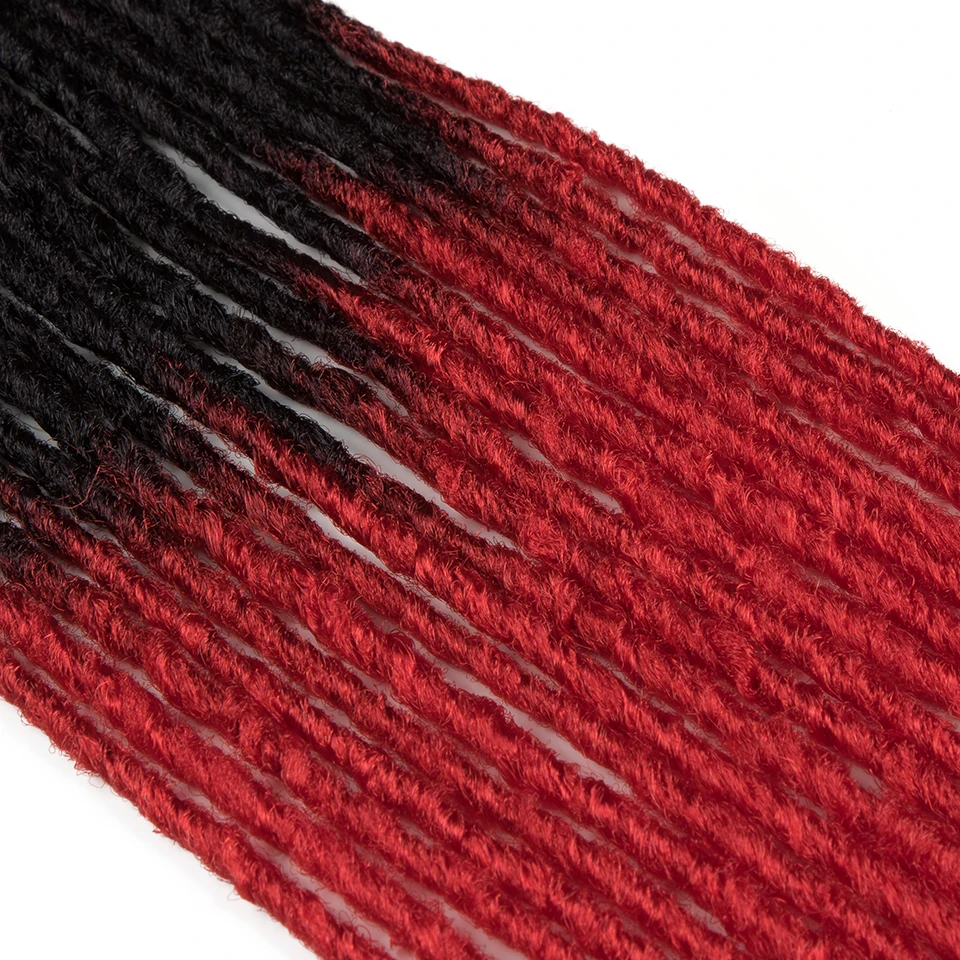 Модные африканские дреды IDOL наращивание кос коричневые Омбре вязаные косы 80