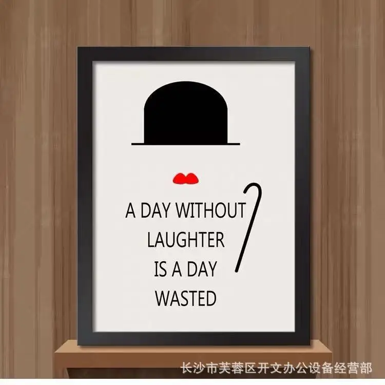 6 шт. 13x8 см винтажная картина Чарли Чаплин маслом холст художественный настенный