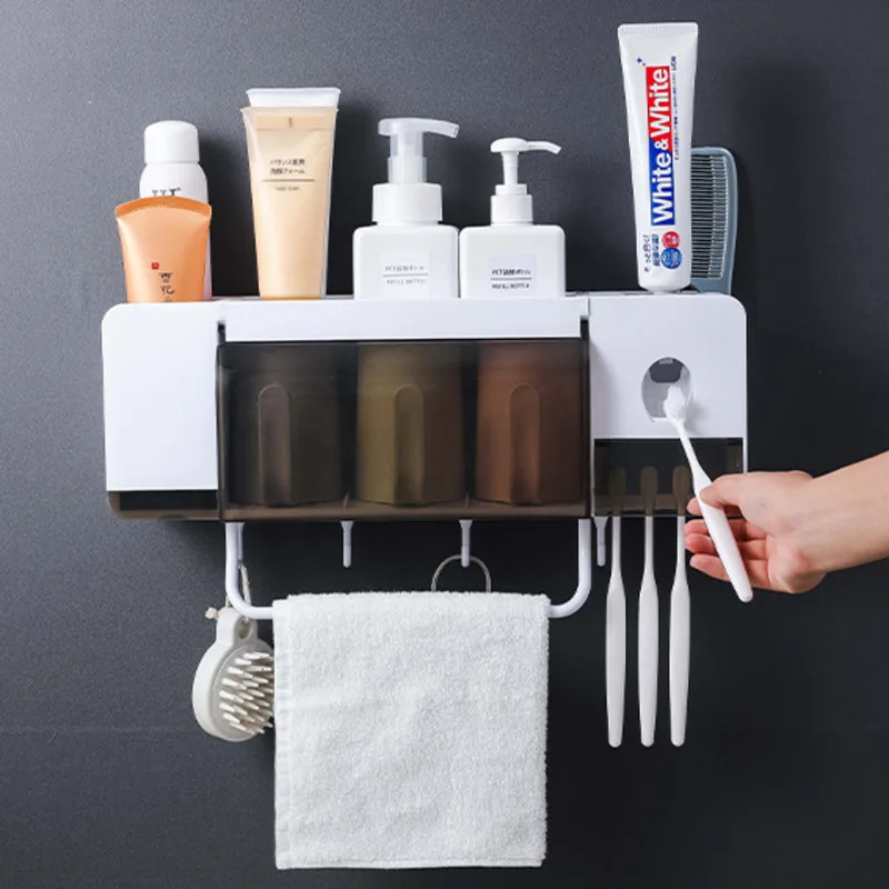 

Настенный держатель для зубных щёток и щёток