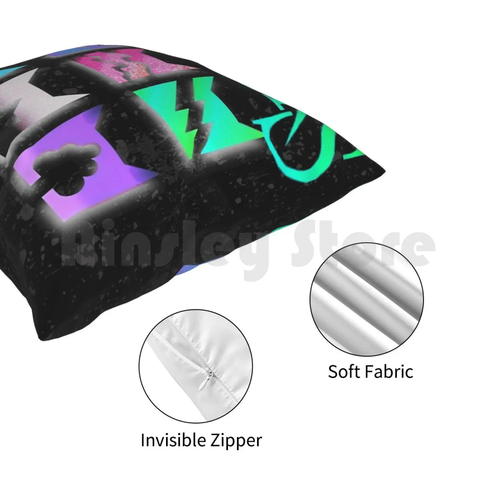 Vaporwave перевернутые Коты клановые значки для влюбленных подушка с рисунком