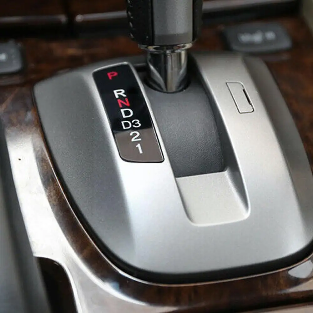 

1 шт., черный рычаг переключения передач для консоли Honda Accord 2008-2013, отделка панели дисплея I9O9