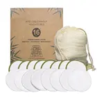 Многоразовые ватные диски для снятия макияжа, моющиеся очищающие диски из микрофибры для снятия макияжа, инструменты для красоты, бархатная Очищающая вата