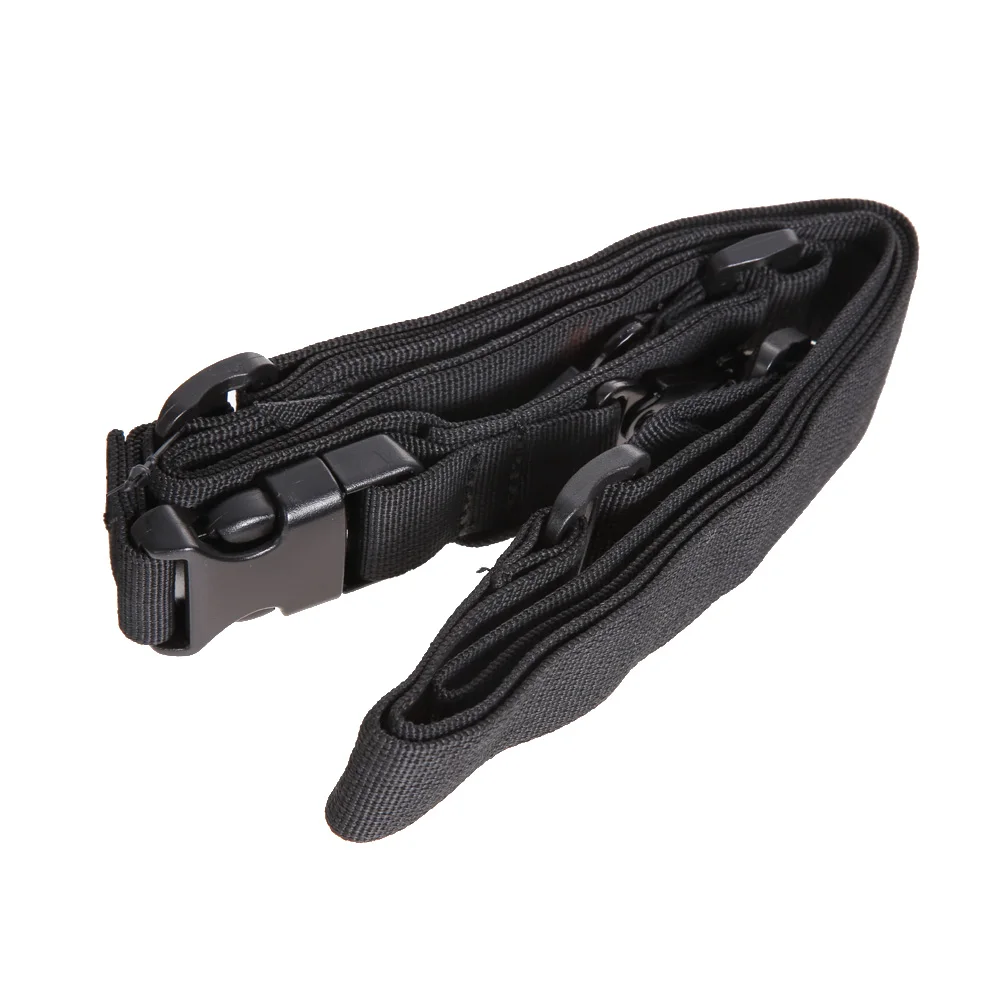 Тактический 3-точечный Регулируемый эластичный строп для винтовки Вертлюги