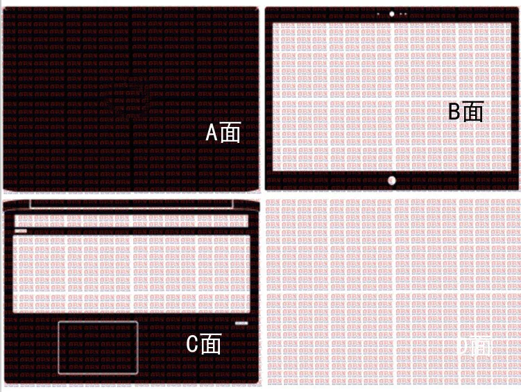 KH ноутбук из углеродного волокна Крокодиловая змеиная кожа наклейка защитный