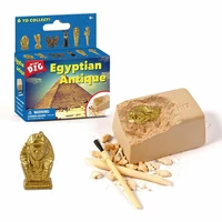 kids diy archaeological excavation egyptian antique dig up kit diy mining excavation toys early educational toy set digging kit